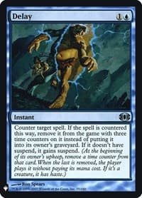 Delay - The List Reprints - Magic: The Gathering card