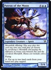 Patron of the Moon - The List Reprints - Magic: The Gathering card