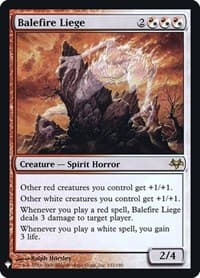 Balefire Liege - The List Reprints - Magic: The Gathering card
