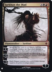 Sarkhan the Mad - The List Reprints - Magic: The Gathering card