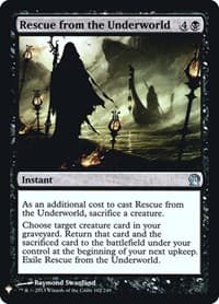 Rescue from the Underworld - The List Reprints - Magic: The Gathering card