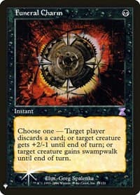 Funeral Charm - The List Reprints - Magic: The Gathering card