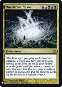 Maelstrom Nexus - The List Reprints - Magic: The Gathering card