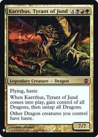 Karrthus, Tyrant of Jund - The List Reprints - Magic: The Gathering card