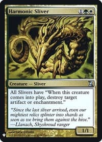 Harmonic Sliver - The List Reprints - Magic: The Gathering card