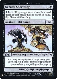 Nezumi Shortfang // Stabwhisker the Odious - The List Reprints - Magic: The Gathering card
