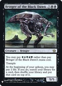 Bringer of the Black Dawn - The List Reprints - Magic: The Gathering card