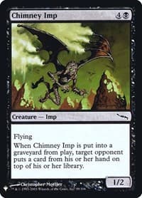 Chimney Imp - The List Reprints - Magic: The Gathering card