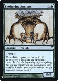 Sheltering Ancient - The List Reprints - Magic: The Gathering card