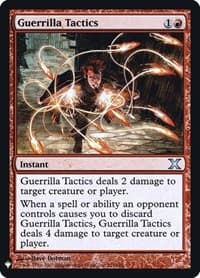 Guerrilla Tactics - The List Reprints - Magic: The Gathering card