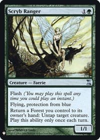Scryb Ranger - The List Reprints - Magic: The Gathering card