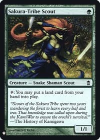 Sakura-Tribe Scout - The List Reprints - Magic: The Gathering card
