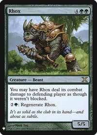Rhox - The List Reprints - Magic: The Gathering card