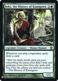 Reki, the History of Kamigawa - The List Reprints - Magic: The Gathering card