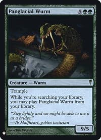 Panglacial Wurm - The List Reprints - Magic: The Gathering card