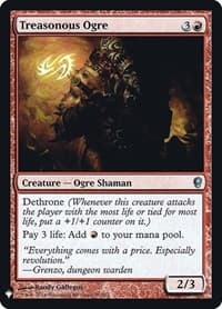 Treasonous Ogre - The List Reprints - Magic: The Gathering card
