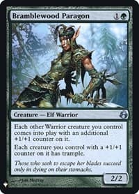 Bramblewood Paragon - The List Reprints - Magic: The Gathering card