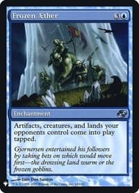 Frozen Aether - The List Reprints - Magic: The Gathering card