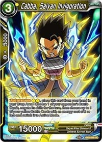 Cabba, Saiyan Invigoration - Draft Box 05 - Divine Multiverse - Dragon Ball Super: Masters card