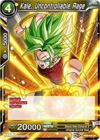 Kale, Uncontrollable Rage - Draft Box 05 - Divine Multiverse - Dragon Ball Super: Masters card