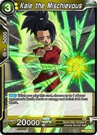 Kale the Mischievous - Draft Box 05 - Divine Multiverse - Dragon Ball Super: Masters card