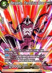 Bergamo, Ferocious Roar - Draft Box 05 - Divine Multiverse - Dragon Ball Super: Masters card