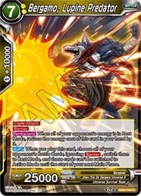 Bergamo, Lupine Predator - Draft Box 05 - Divine Multiverse - Dragon Ball Super: Masters card