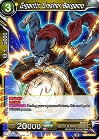 Gigantic Crusher Bergamo - Draft Box 05 - Divine Multiverse - Dragon Ball Super: Masters card