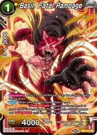 Basil, Fatal Rampage - Draft Box 05 - Divine Multiverse - Dragon Ball Super: Masters card