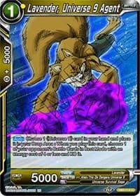 Lavender, Universe 9 Agent - Draft Box 05 - Divine Multiverse - Dragon Ball Super: Masters card