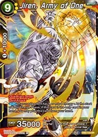Jiren, Army of One - Draft Box 05 - Divine Multiverse - Dragon Ball Super: Masters card