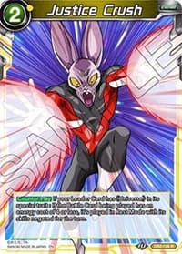 Justice Crush - Draft Box 05 - Divine Multiverse - Dragon Ball Super: Masters card