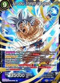 Son Goku, Strength of Legends - Draft Box 05 - Divine Multiverse - Dragon Ball Super: Masters card