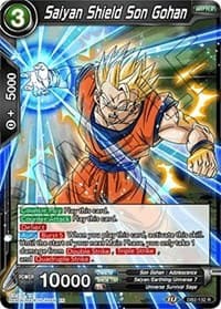 Saiyan Shield Son Gohan - Draft Box 05 - Divine Multiverse - Dragon Ball Super: Masters card