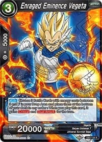 Enraged Eminence Vegeta - Draft Box 05 - Divine Multiverse - Dragon Ball Super: Masters card