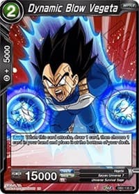 Dynamic Blow Vegeta - Draft Box 05 - Divine Multiverse - Dragon Ball Super: Masters card