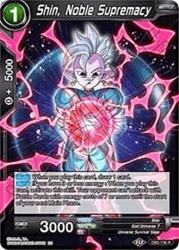 Shin, Noble Supremacy - Draft Box 05 - Divine Multiverse - Dragon Ball Super: Masters card
