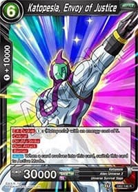 Katopesla, Envoy of Justice - Draft Box 05 - Divine Multiverse - Dragon Ball Super: Masters card