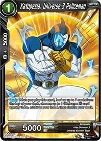 Katopesla, Universe 3 Policeman - Draft Box 05 - Divine Multiverse - Dragon Ball Super: Masters card