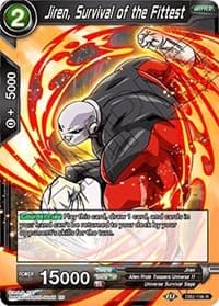 Jiren, Survival of the Fittest - Draft Box 05 - Divine Multiverse - Dragon Ball Super: Masters card