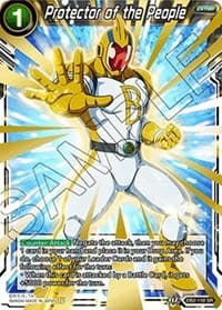 Protector of the People - Draft Box 05 - Divine Multiverse - Dragon Ball Super: Masters card