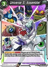 Universe 3, Assemble! - Draft Box 05 - Divine Multiverse - Dragon Ball Super: Masters card