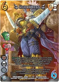 Cervantes - Soul Calibur VI DLC - UniVersus card