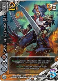 Shell of a Proud Man - Soul Calibur VI DLC - UniVersus card