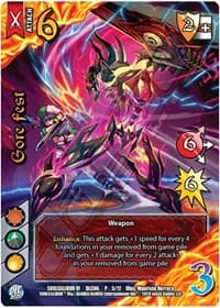 Gore Fest - Soul Calibur VI DLC - UniVersus card