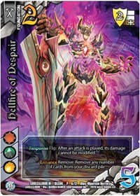 Hellfire of Despair - Soul Calibur VI DLC - UniVersus card