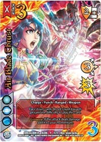Air Blade Thrust - Soul Calibur VI DLC - UniVersus card