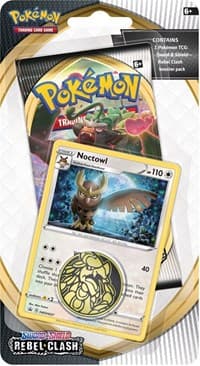 Rebel Clash Single Pack Blister [Noctowl] - SWSH02: Rebel Clash - Pokemon card