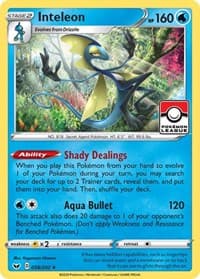 Inteleon - 058/202 (Pokemon League) - League & Championship Cards - Pokemon card