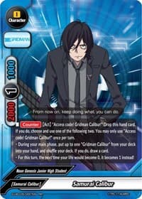 Samurai Calibur - SSSS.GRIDMAN - Future Card BuddyFight card
